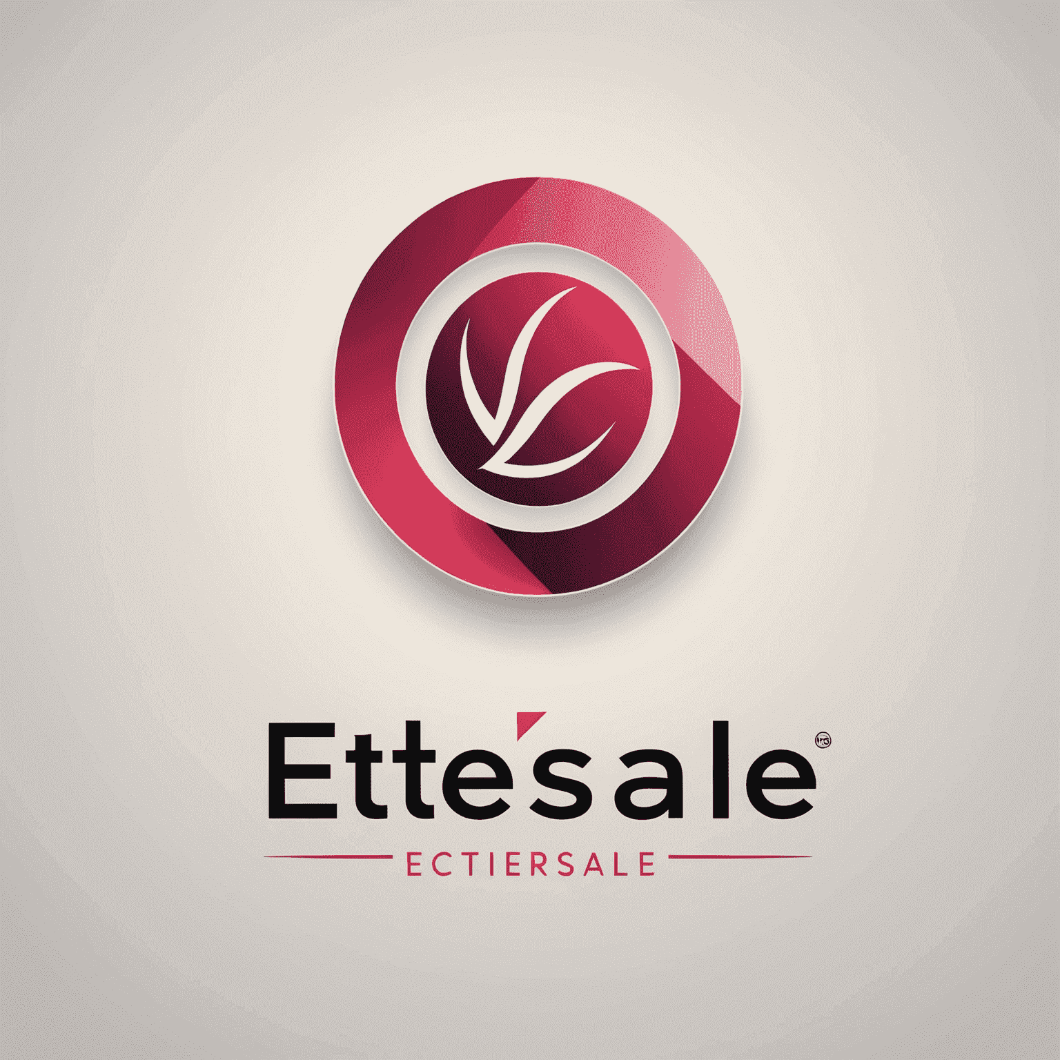 Etisale logo: A modern, sleek design combining red and pink elements with the company name